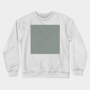 Lines (Pastel Green) Crewneck Sweatshirt